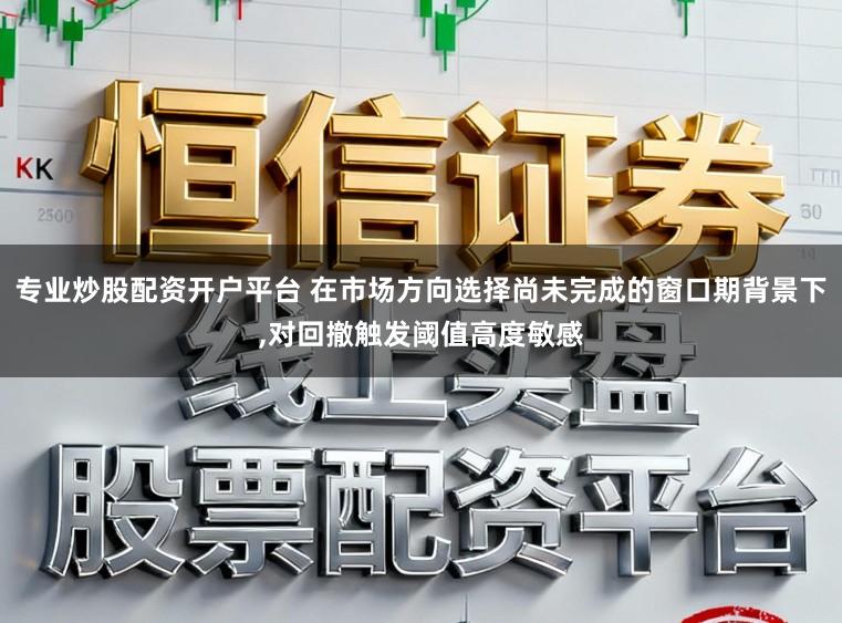 专业炒股配资开户平台 在市场方向选择尚未完成的窗口期背景下,对回撤触发阈值高度敏感