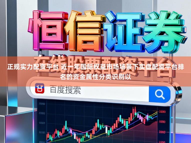 正规实力配资平台 近一年国际权益市场场景下实盘配资平台排名的资金属性分类识别以